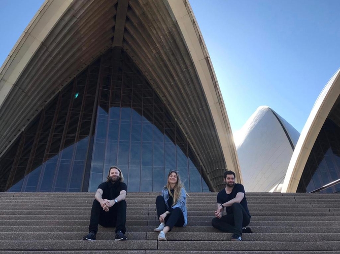 Lionel, Nora und Diego in Sydney